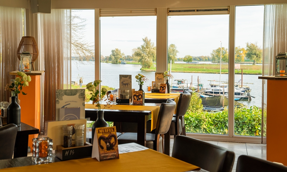 Foepy's aan de Maas, Lunch naar keuze met uitzicht op de Maas Spare 41%