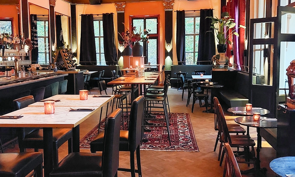 Grand Café de Burcht, Shared dining in hartje Leiden bespaar 43% in