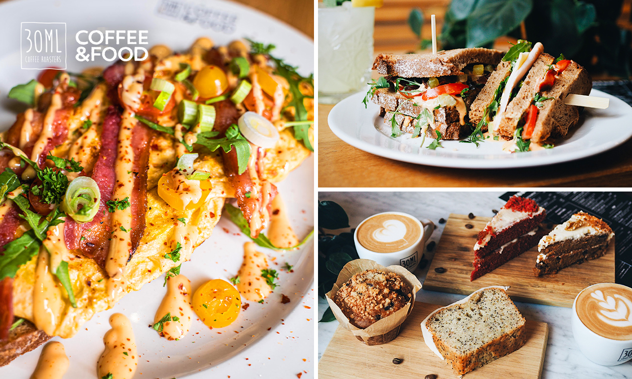 Ontbijtgerecht bij 30ML Coffee & Food Zeist
