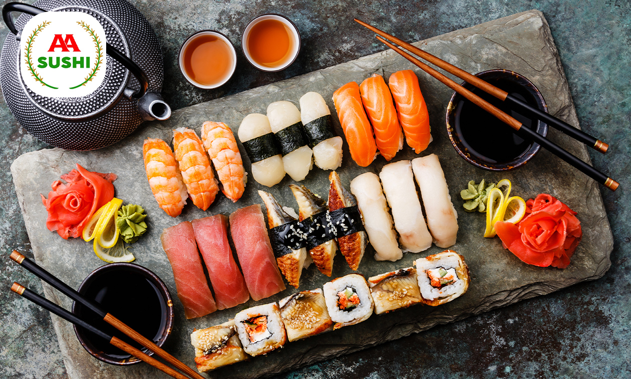 Sushibox naar keuze om af te halen bij AA Sushi
