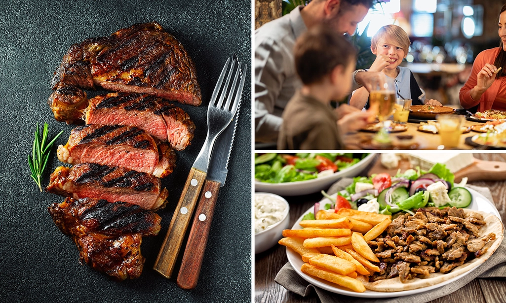 2-gangendiner of AYCE spareribs (1,5 uur) bij Aarons Eetkamer
