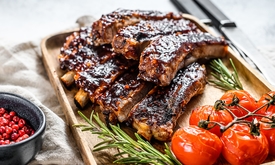 Spareribs à volonté + koffie + dessert