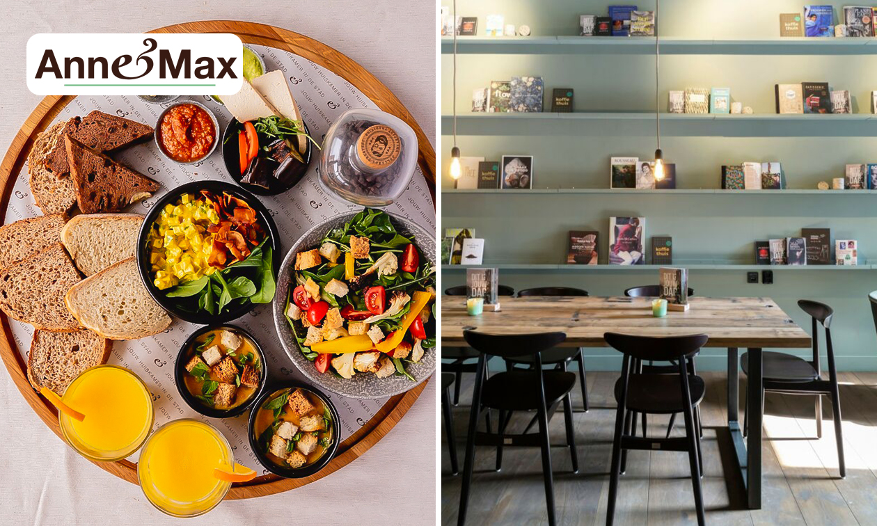 Luxe lunchplank bij Anne&Max in Delft