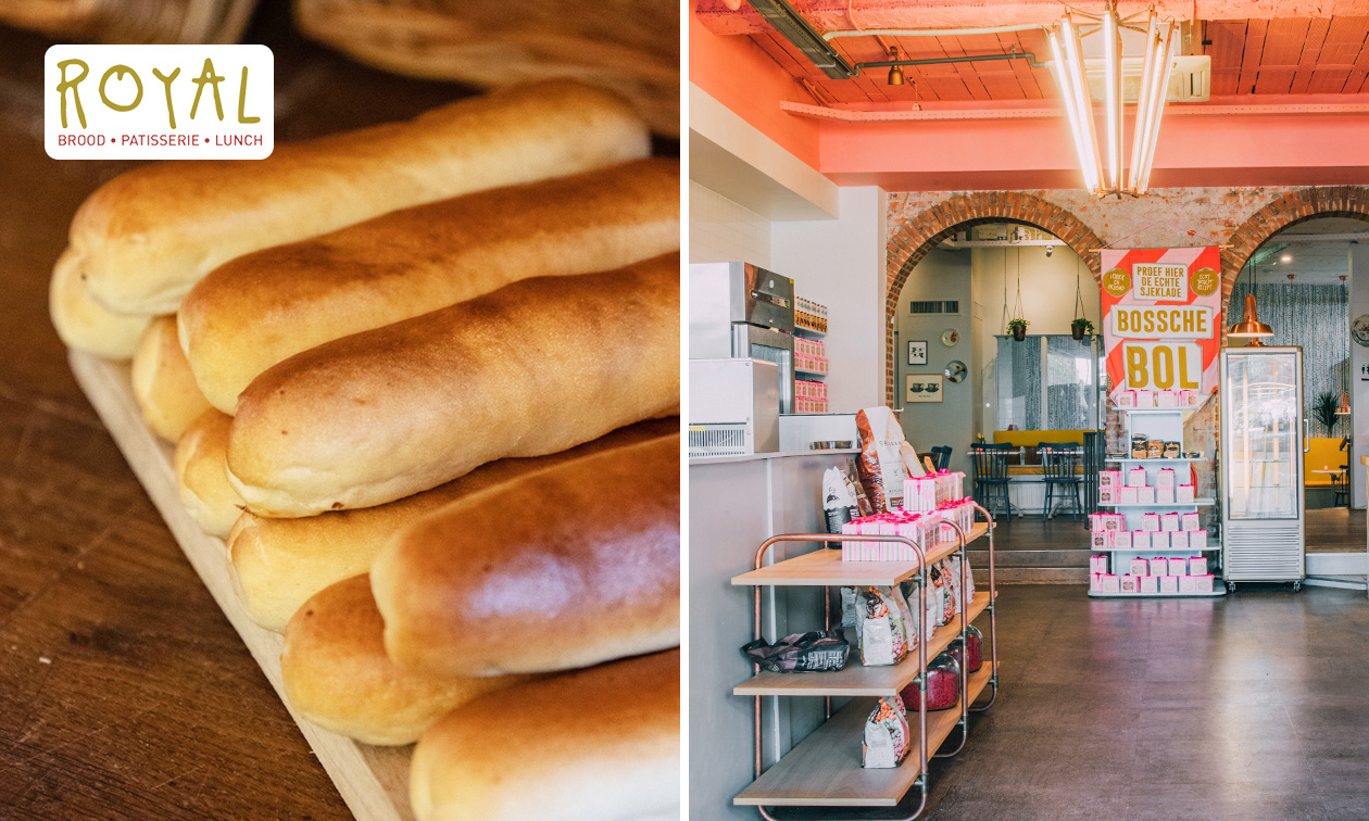 8 Brabantse worstenbroodjes voor afhaal bij Bakkerij & Bakkerscafé Royal