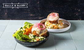 3-gangen keuzediner bij Balls & Glory Leuven