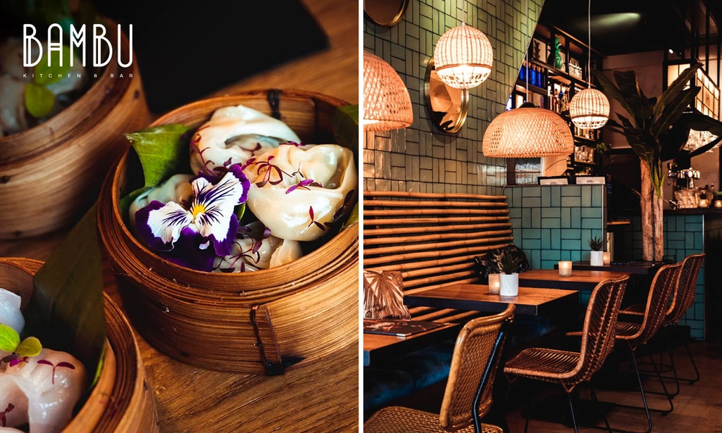 Aziatische 3-gangenlunch bij Bambu Kitchen & Bar
