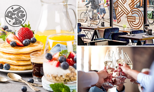 Royaal ontbijt + bubbels bij Bar Riga in hartje Antwerpen