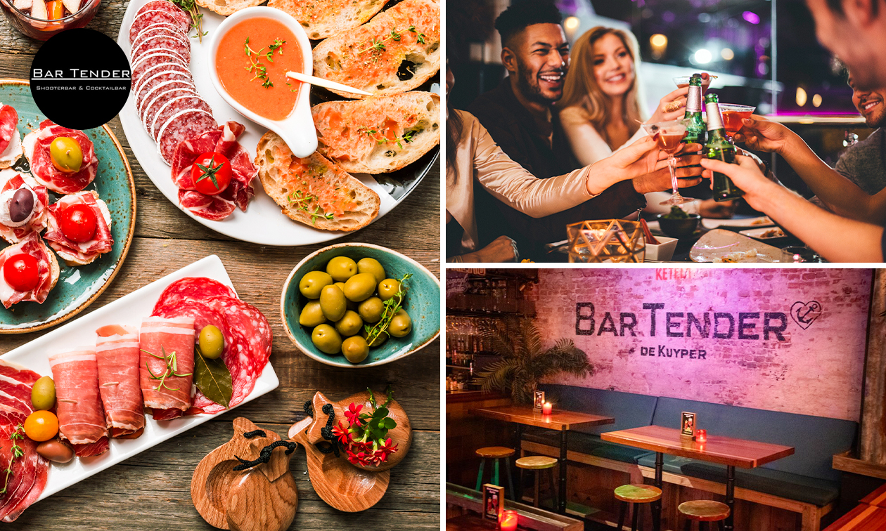 2 luxe shared bites à la carte bij Bar Tender