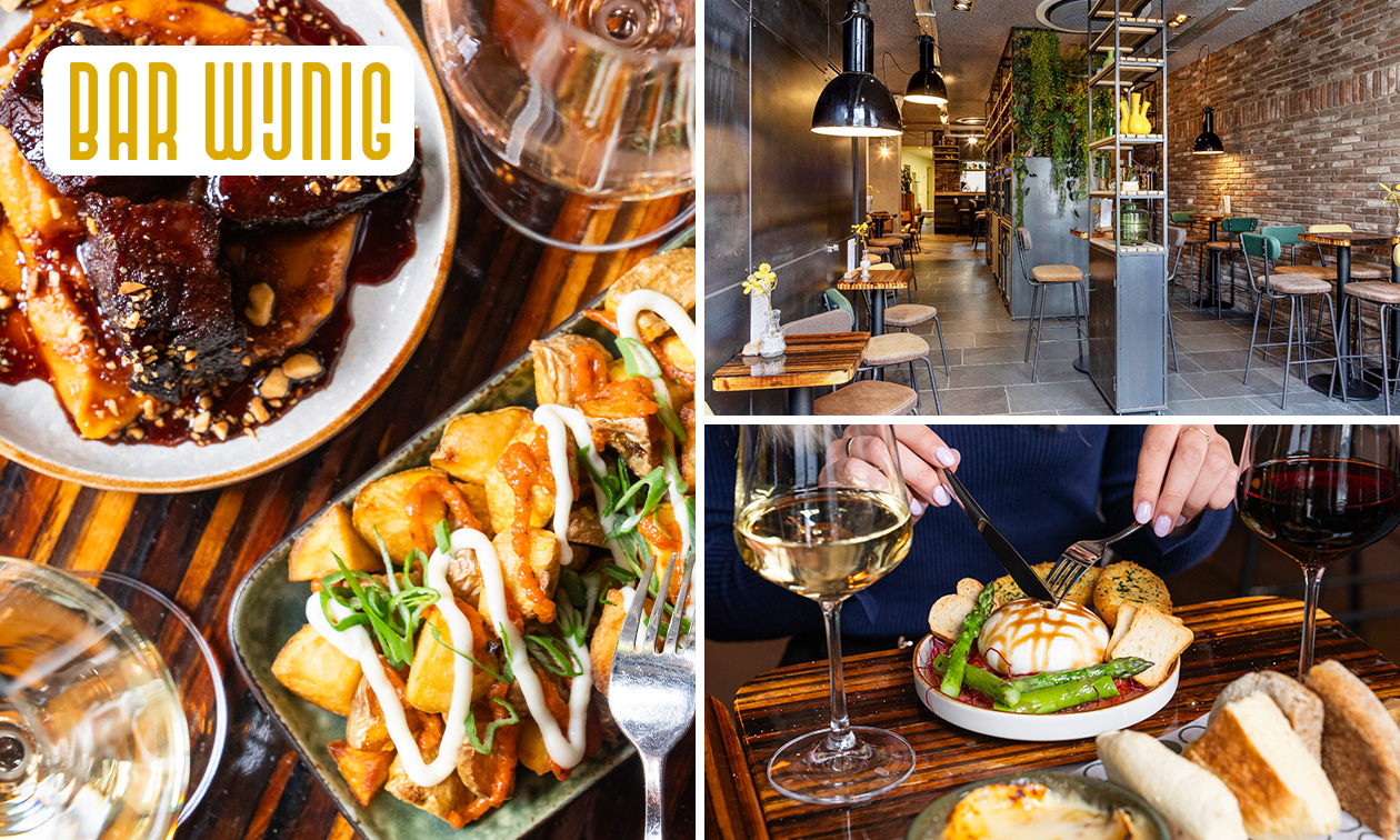 4-gangen shared dining-diner bij Bar Wijnig