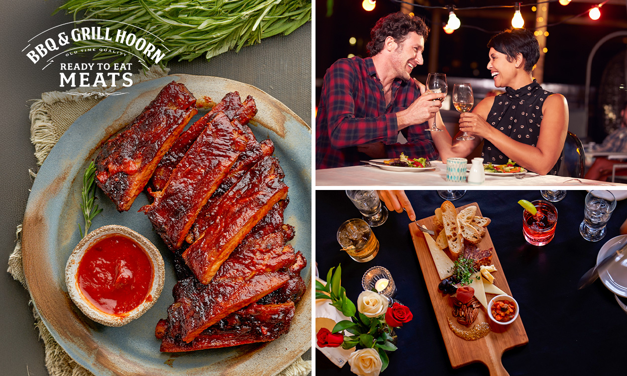 Borrelplank + All-You-Can-Eat spareribs bij BBQ & Grill Hoorn