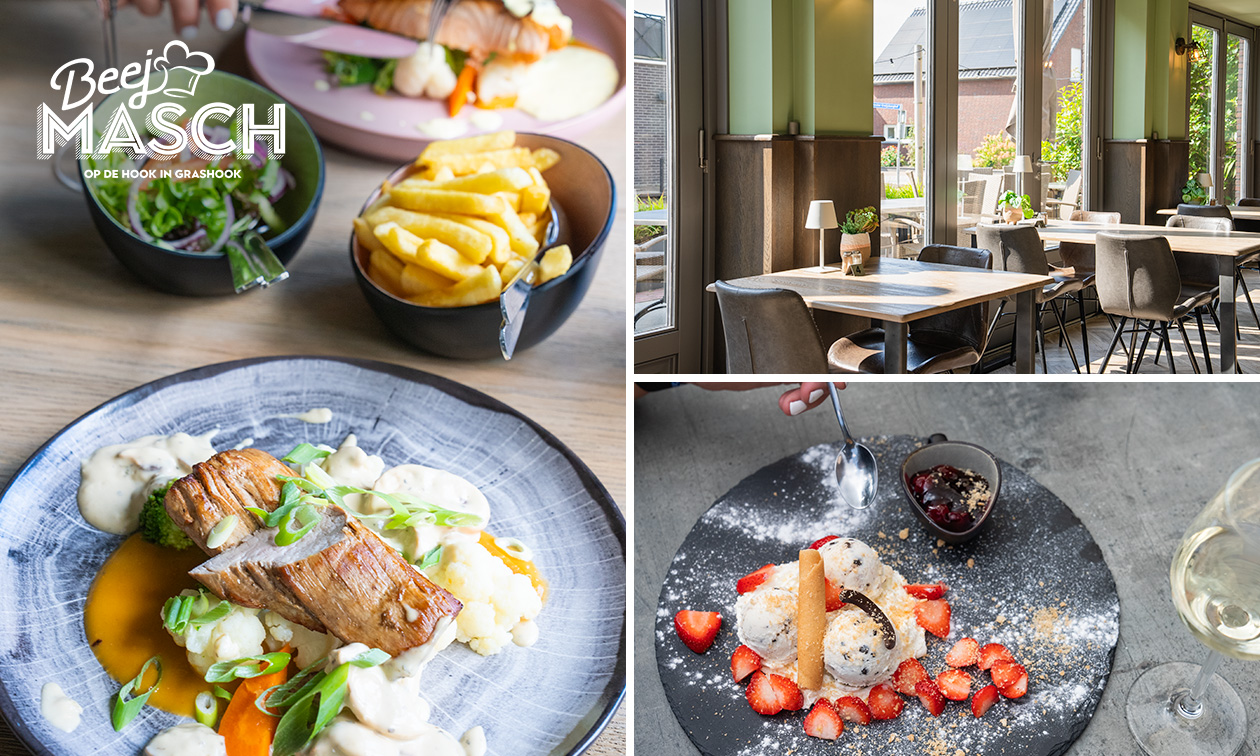 2-gangen keuzediner bij Beej Masch