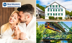 Overnachting voor 2 + ontbijt + toegang sauna & zwembad in Wuppertal