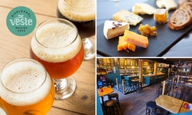Bierproeverij + borrelplank bij Bierlokaal de Veste
