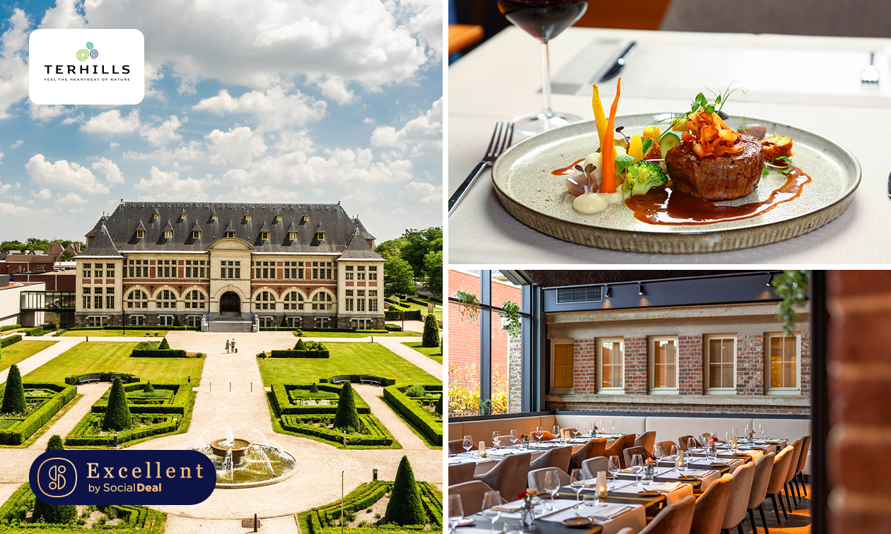 3-gangen keuzediner + amuse bij Bistro Bureau Bouveau by Terhills Hotel