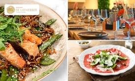 3-gangen keuzediner bij Bistro de Liefhebber