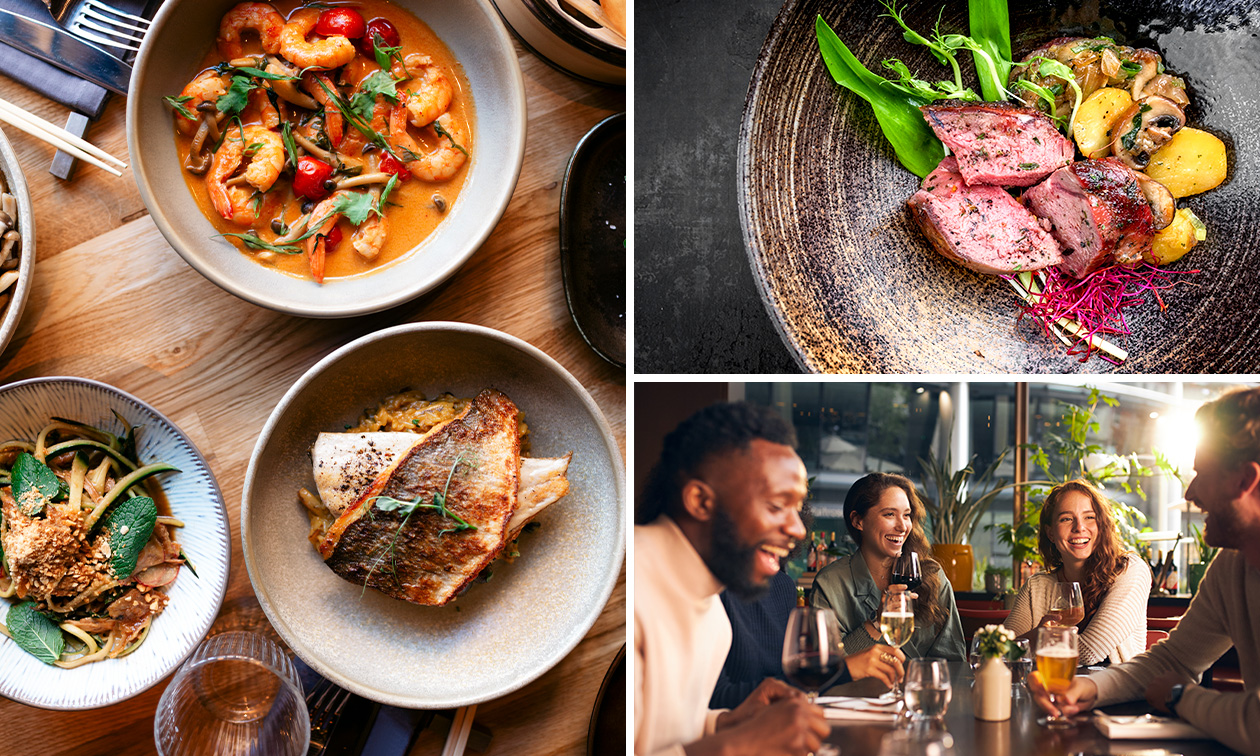 3-gangendiner bij Bodega Maxima