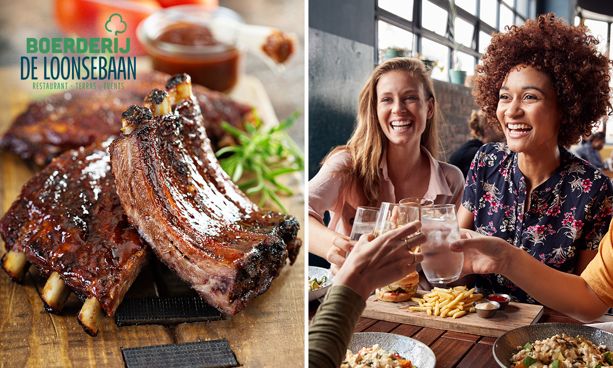 3-gangen keuzediner bij Boerderij De Loonsebaan