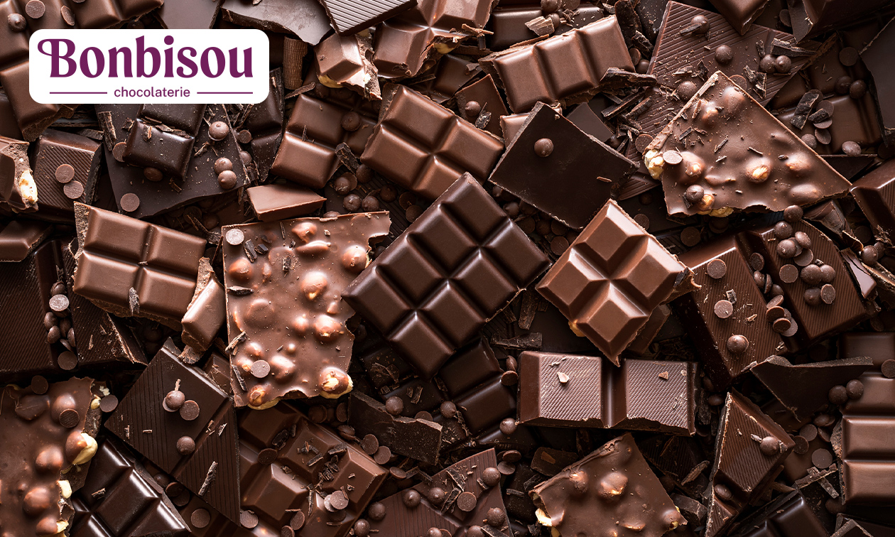 1 kg chocolade van Bonsibou Chocolaterie