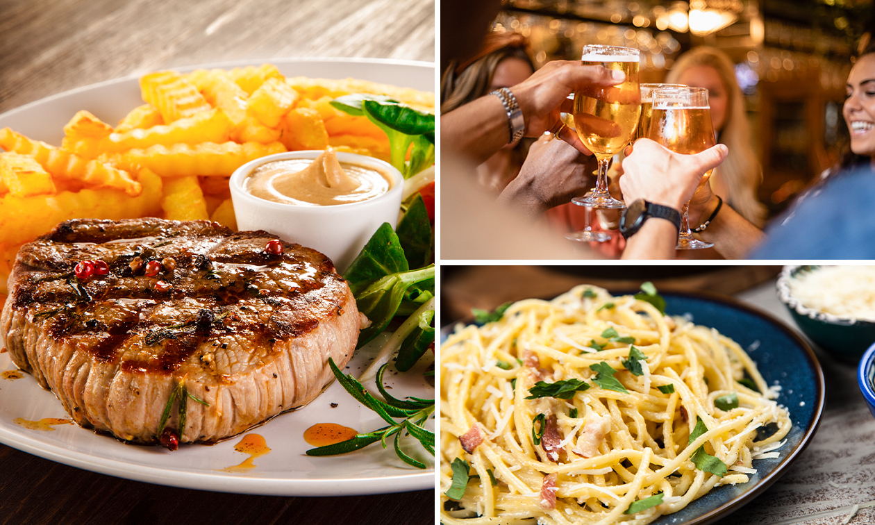 3-gangen keuzediner of -lunch bij Brasserie De Boulevard