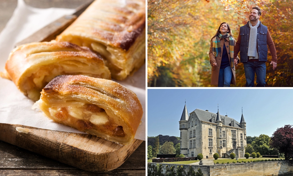 Wandelarrangement + strudel + warme drank + dagschotel