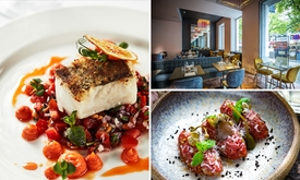 4-gangendiner + evt. wijnen bij Brasserie Louis (Hotel Derlon)