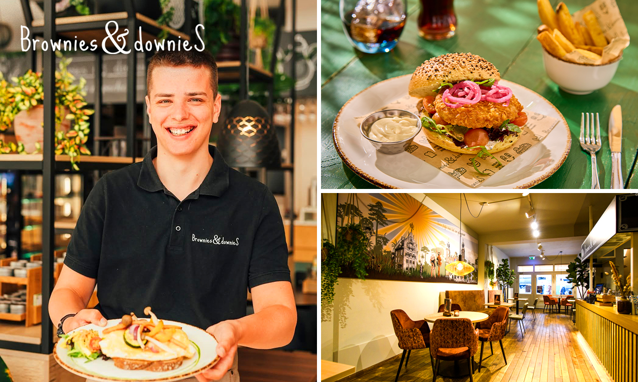 2-gangen keuzelunch bij Brownies & downieS Venlo