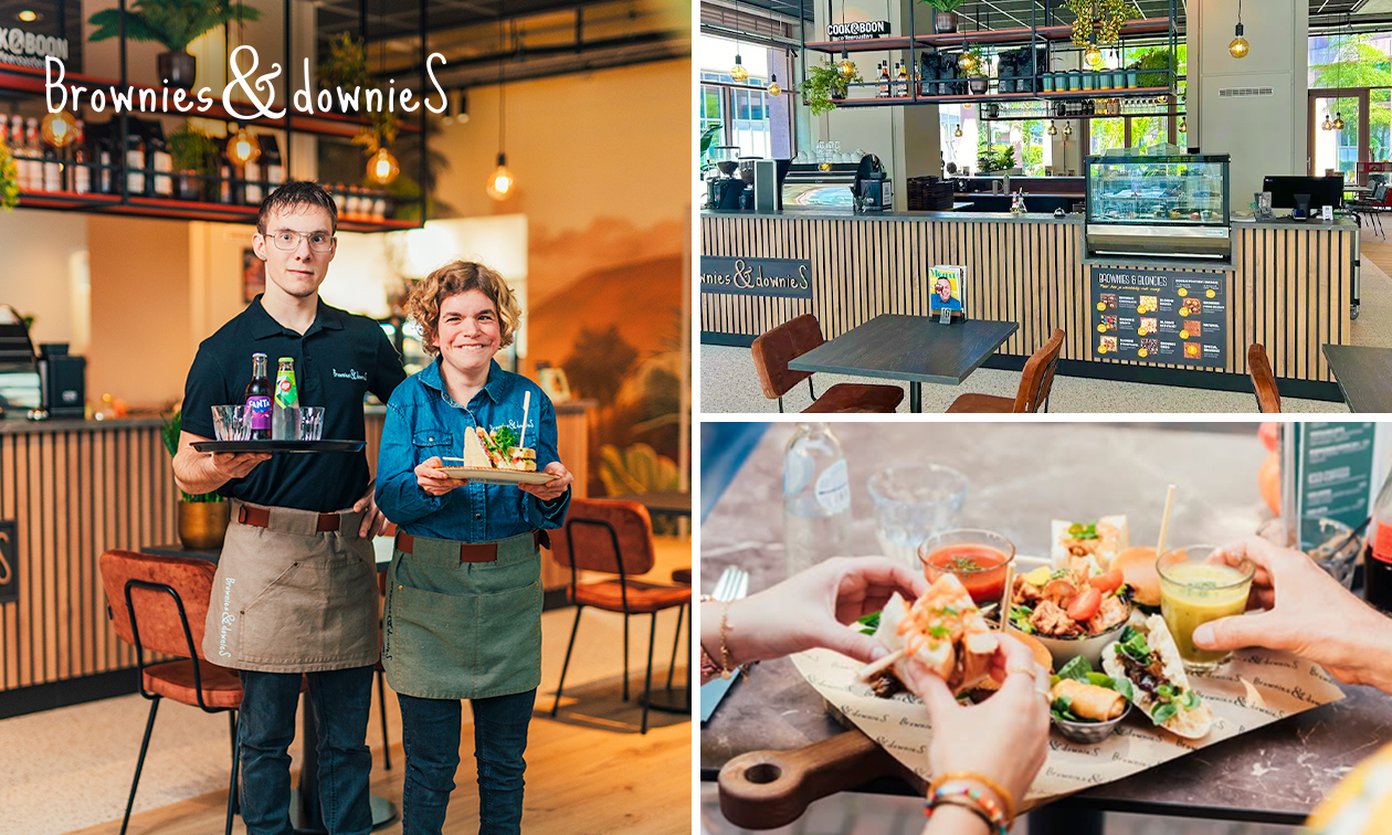 2-gangenlunch bij Brownies&downieS