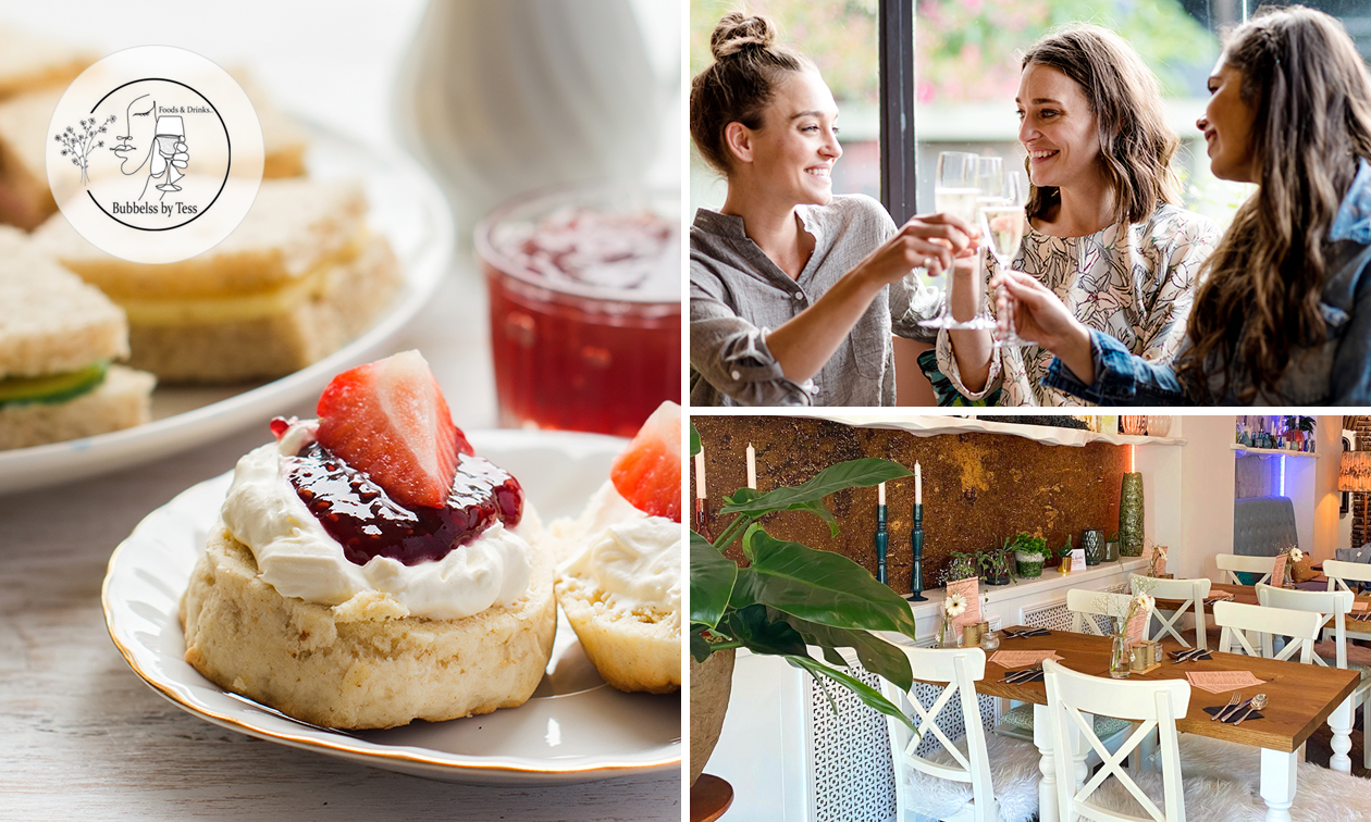 High tea (2 uur) bij Bubbelss by Tess