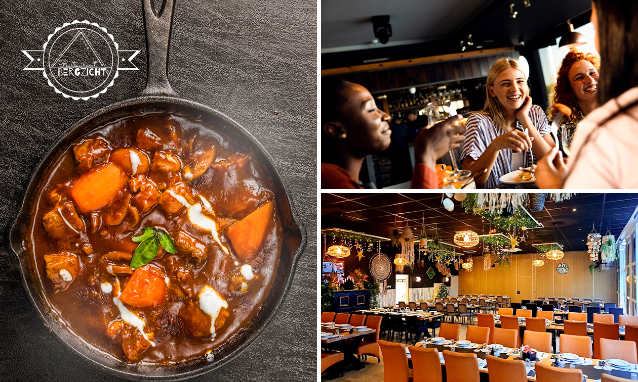 3-gangen keuzediner bij Café Restaurant Bergzicht