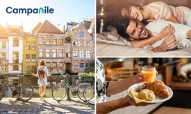 Overnachting voor 2 + ontbijt + drankje in Gent