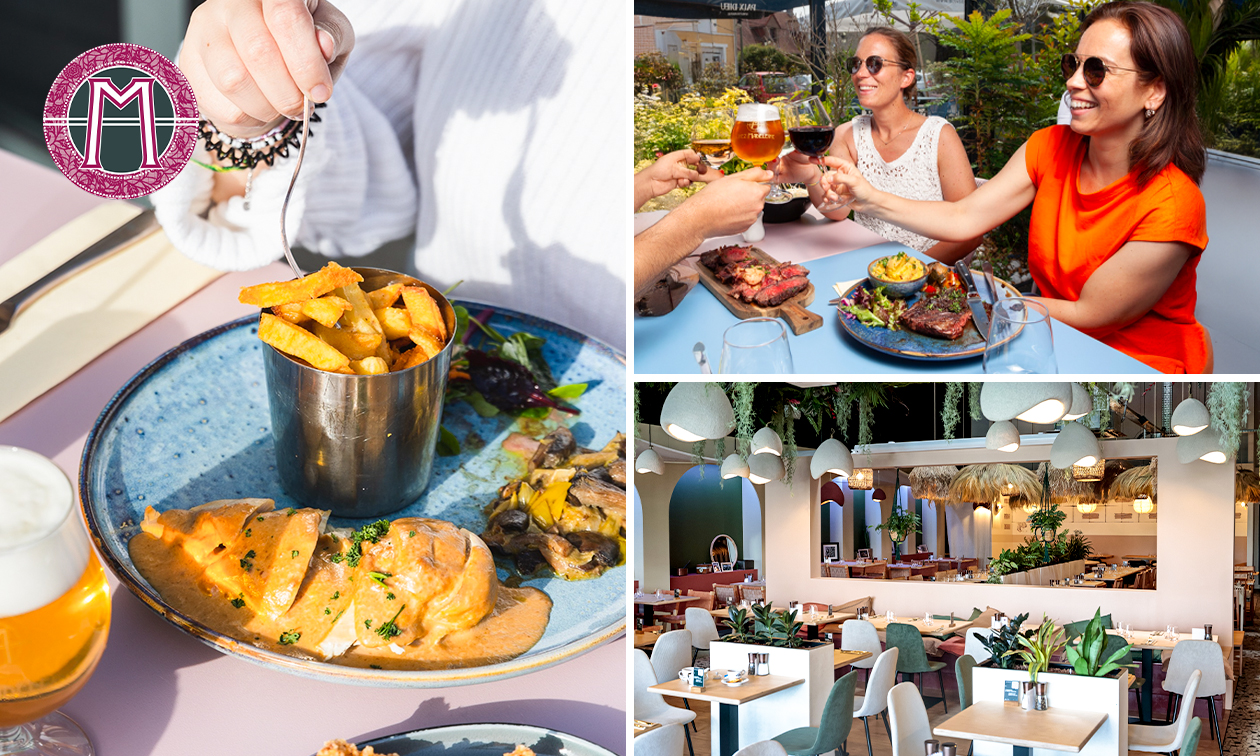 2- of 3-gangendiner of -lunch à la carte vlak bij Lille