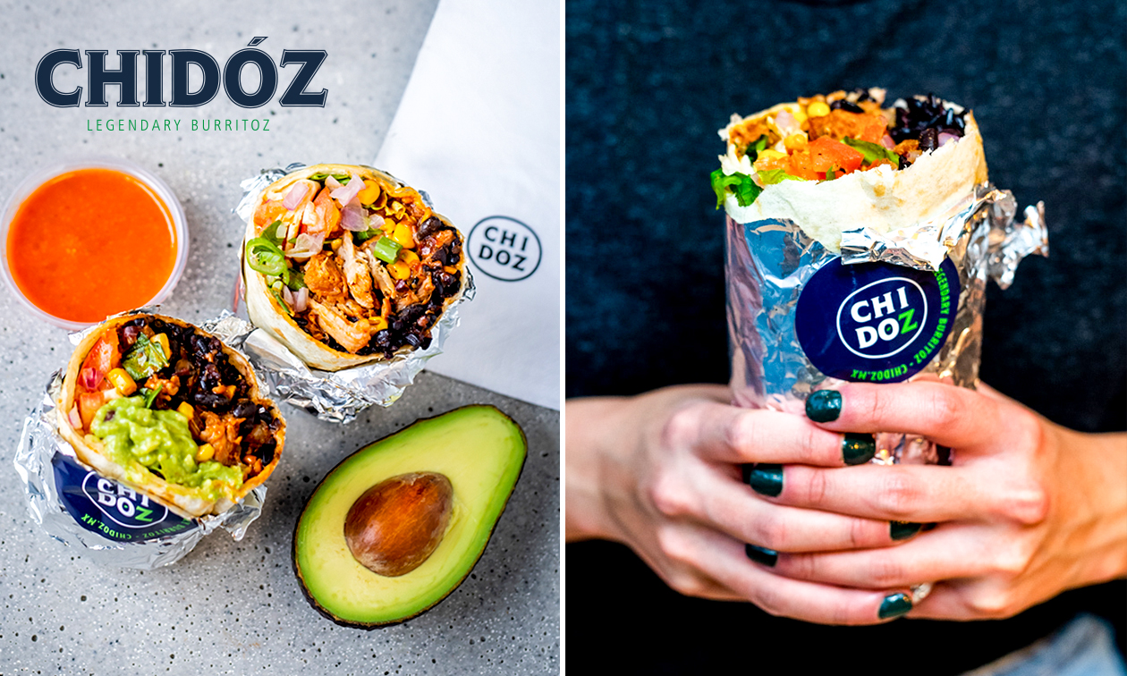 Burrito + drankje naar keuze