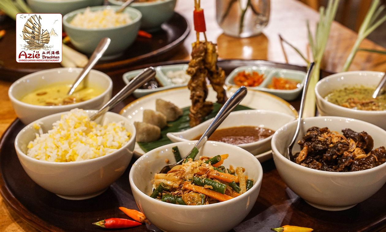 Chinees diner of rijsttafel naar keuze afhalen