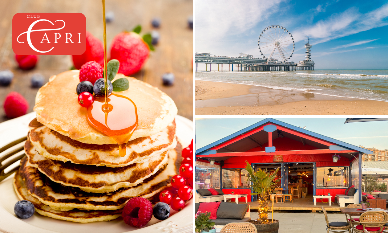 Ontbijt naar keuze aan het strand van Scheveningen