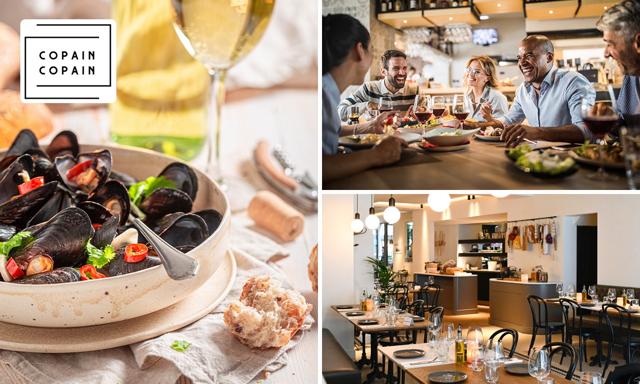 1 kilo mosselen van Goudmerk + friet + saus + evt. nagerecht