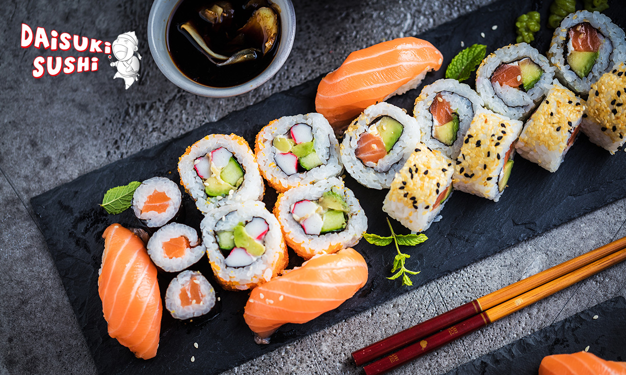 Sushibox (111 stuks) voor thuisbezorgd