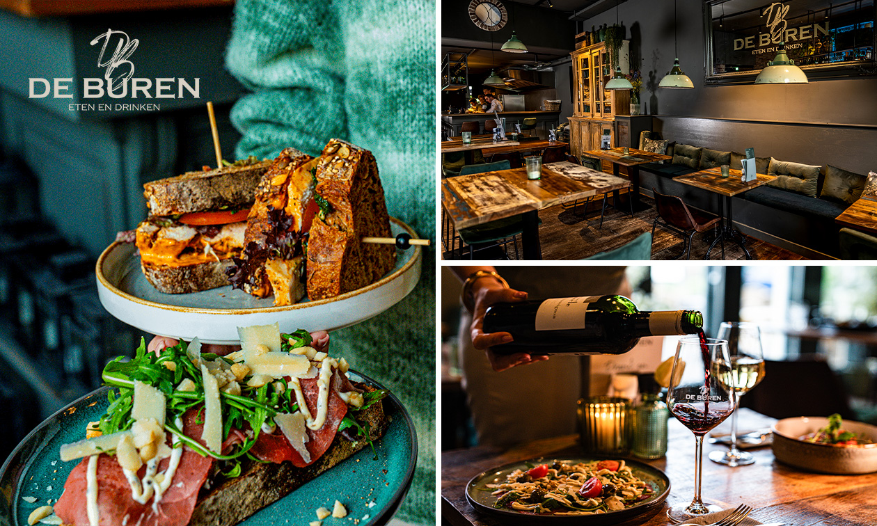 2-gangen keuzelunch bij De Buren in hartje Beusichem