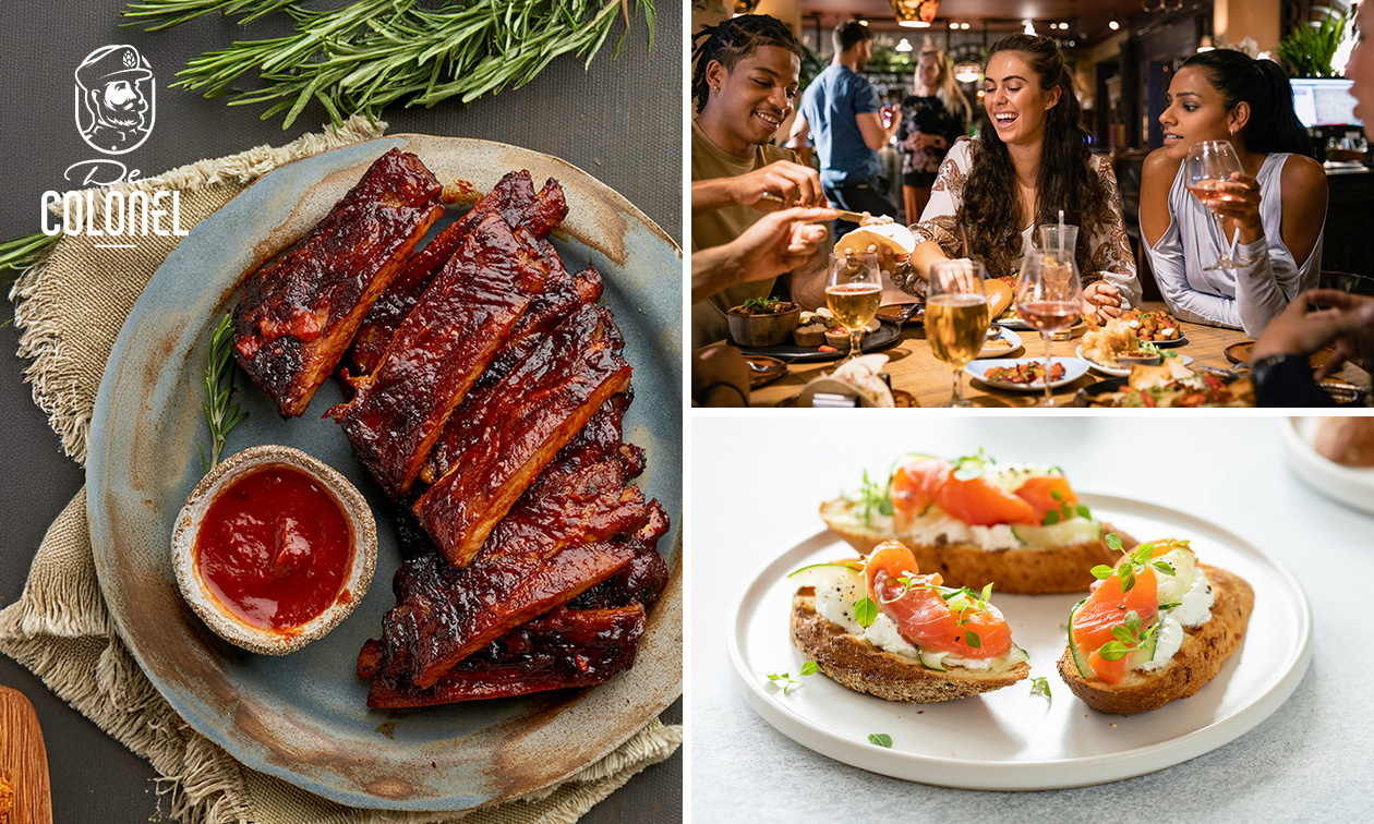 3-gangen keuzediner bij De Colonel in Zeist