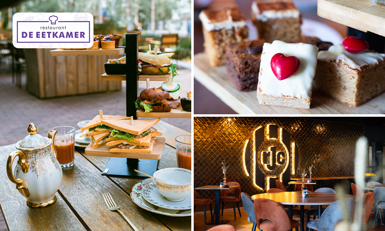 High tea naar keuze (2 uur) bij De Eetkamer Kerkrade