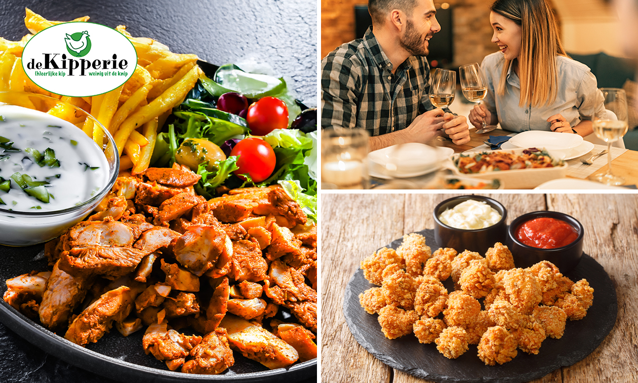 2,3 kg kip (6 soorten) bij De Kipperie