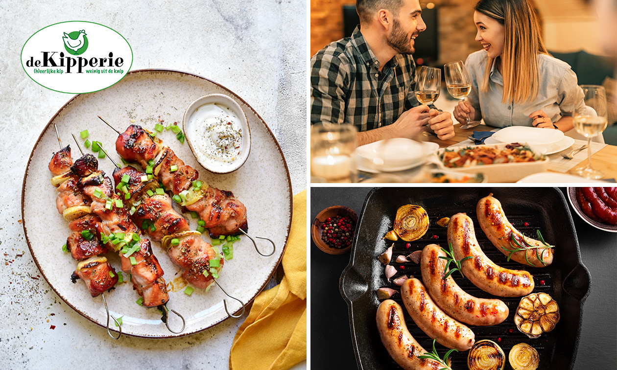 Barbecuepakket met 5 soorten kip naar keuze bij De Kipperie