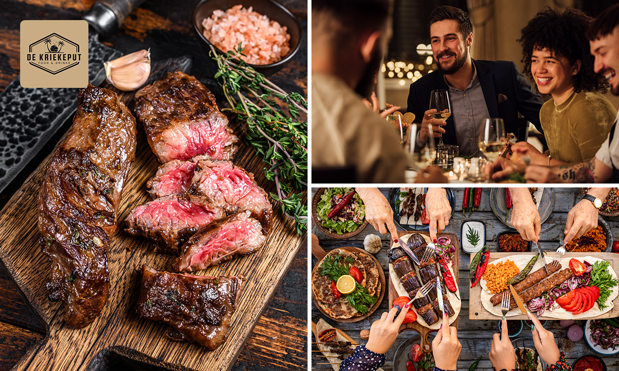 4-gangen shared dining-diner bij De Kriekeput