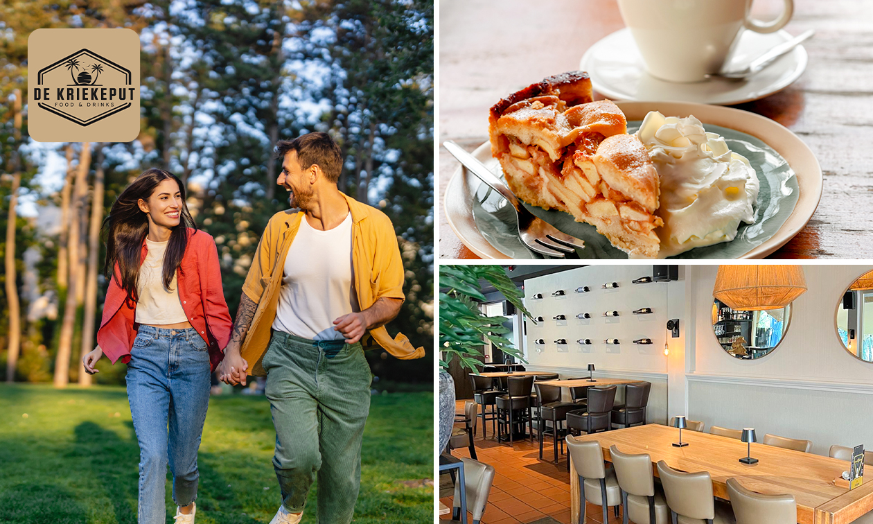 Wandelarrangement + 2-gangenlunch bij De Kriekeput