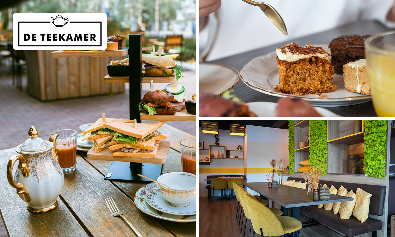 High tea deluxe af te halen bij De Teekamer