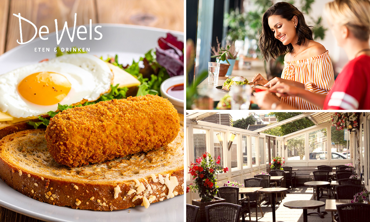 12-uurtje vlees of vis + nagerecht bij De Wels Eten & Drinken