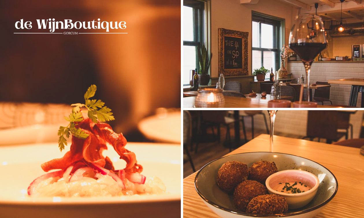 3-gangenlunch van de chef bij de WijnBoutique Gorcum