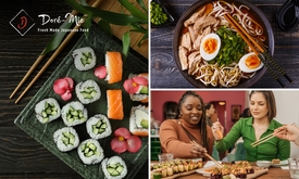 Japans 3-gangendiner bij Doré-Mie