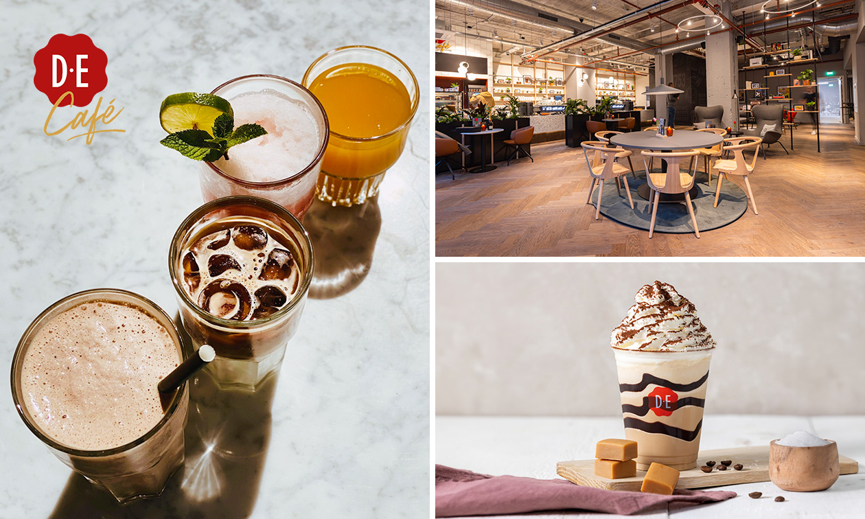 Strippenkaart voor 10 dranken naar keuze bij Douwe Egberts Café