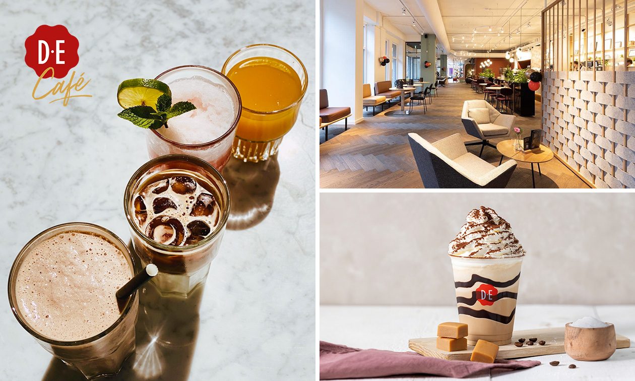 Strippenkaart voor 10 dranken naar keuze bij Douwe Egberts Café