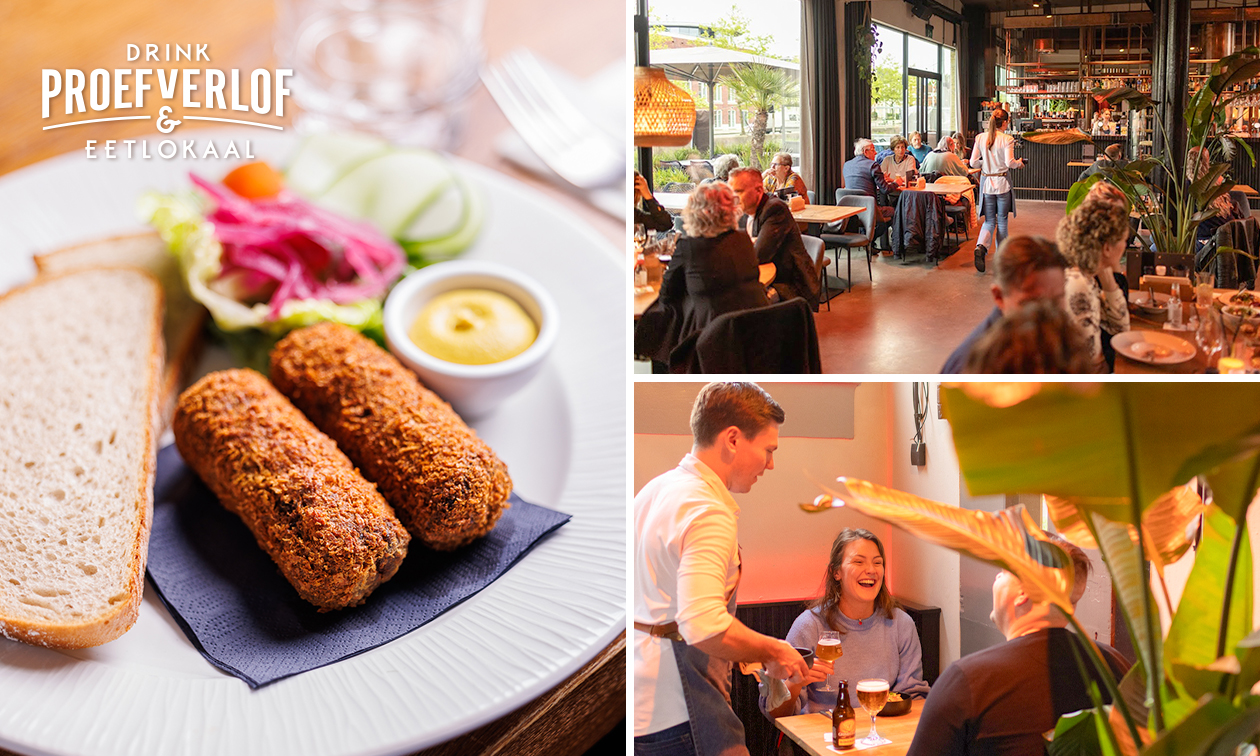 Lunch naar keuze bij Drink & Eetlokaal Proefverlof
